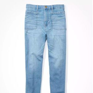 NWT AE mom jean size 14 short